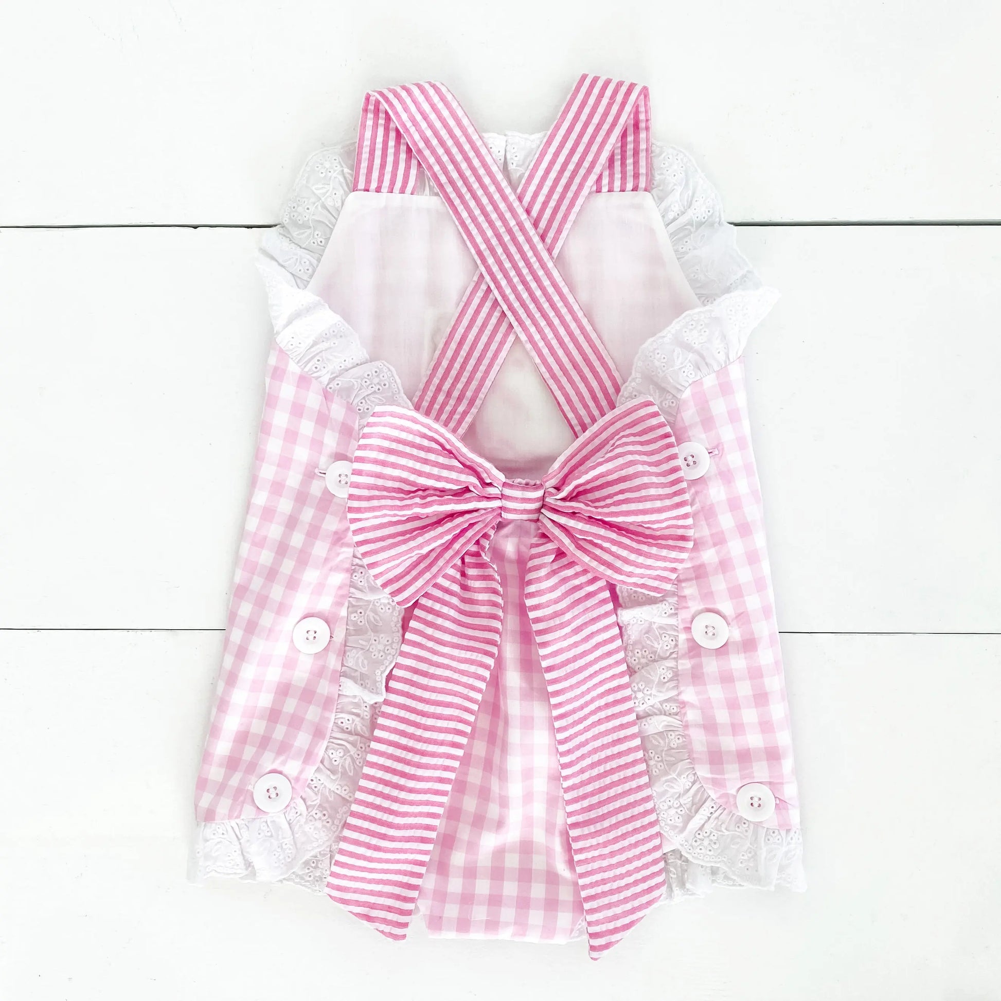 Girls Second Birthday Smocked Bubble - Latchkey