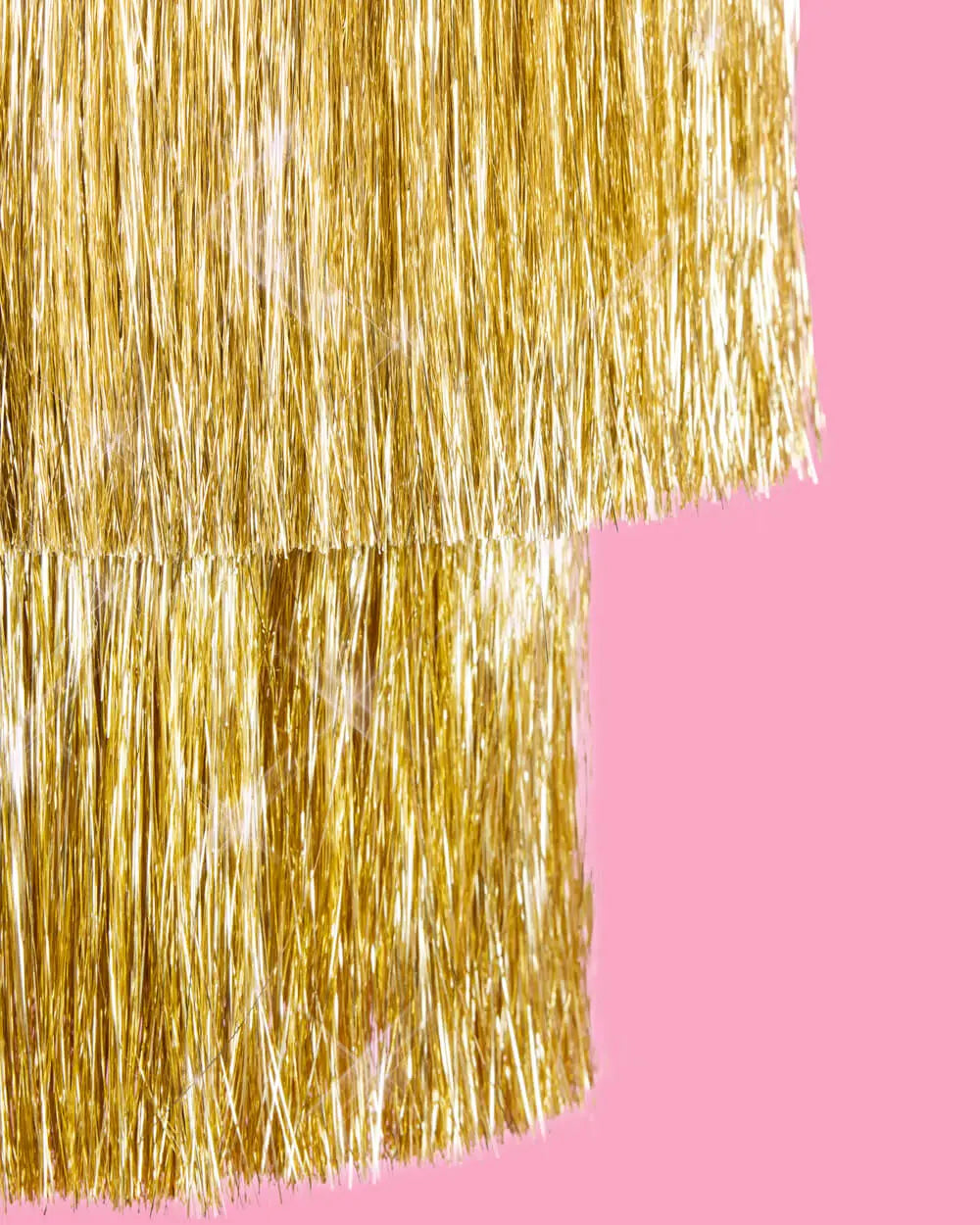 Golden Chandelier - sparkly foil chandelier xo, Fetti