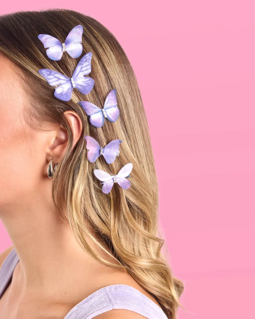 Good Idea Butterfly Clips - mini butterfly clips xo, Fetti