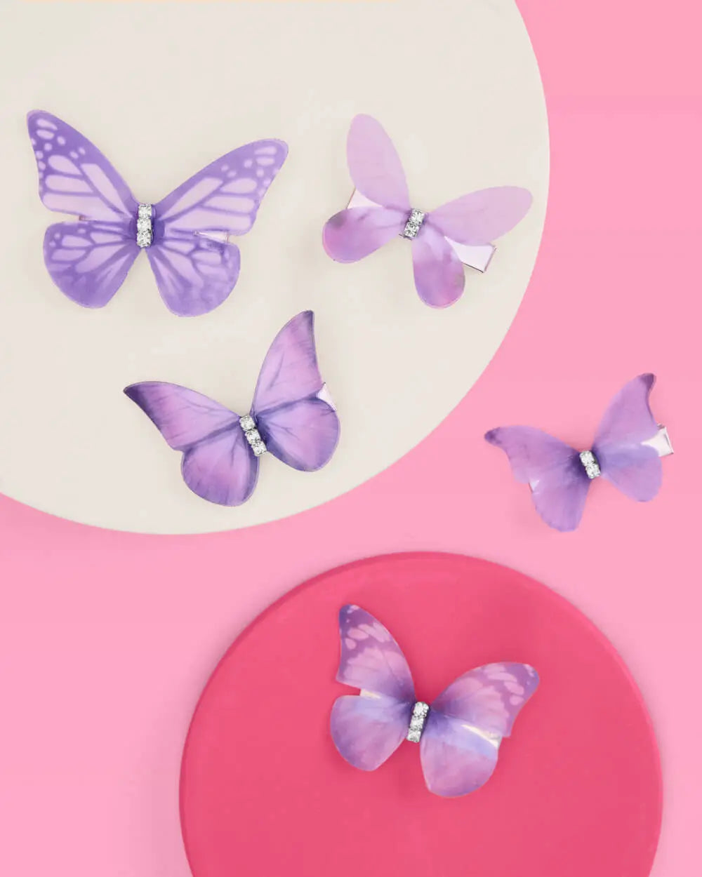 Good Idea Butterfly Clips - mini butterfly clips xo, Fetti