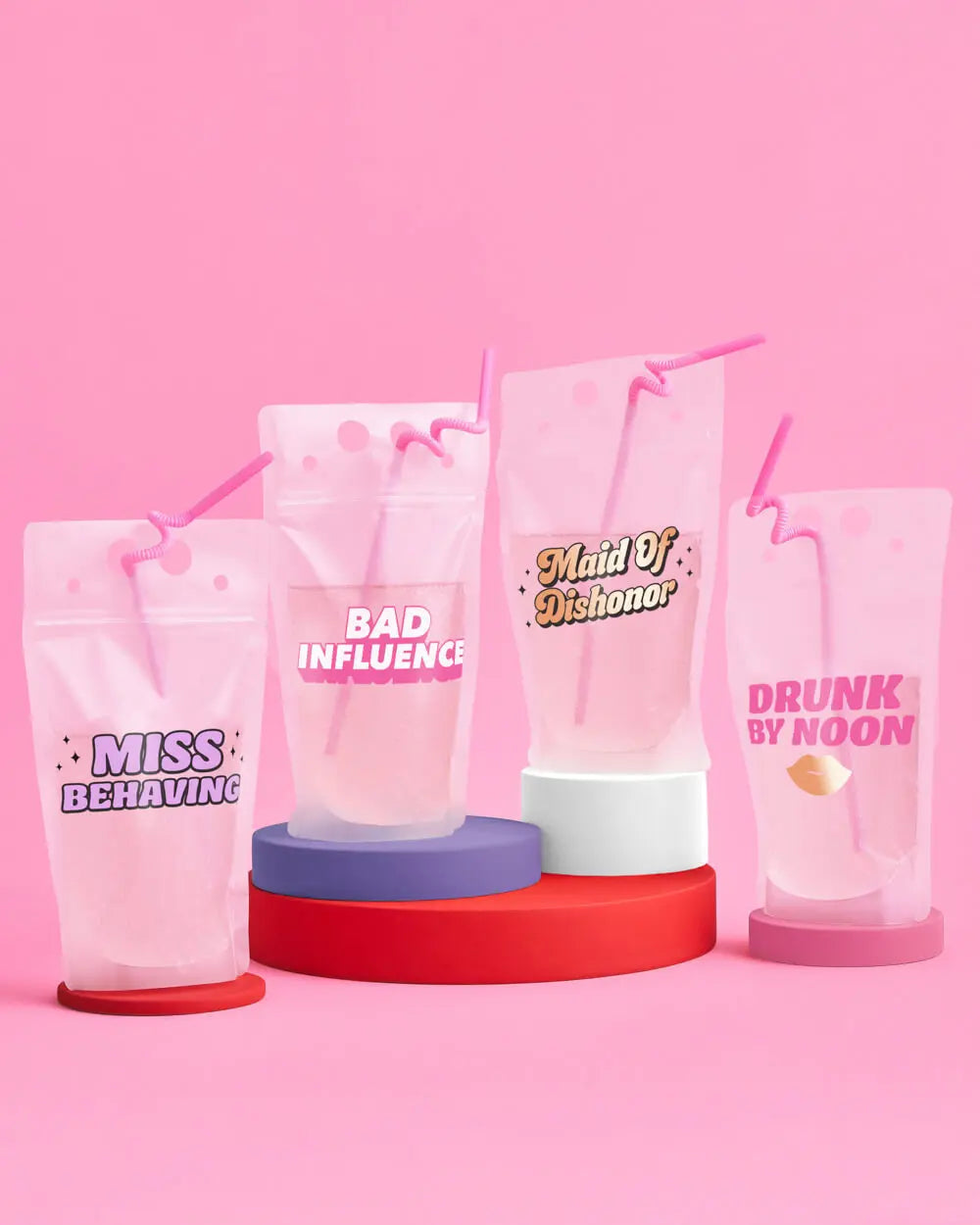 Guess Who Sippers - 16 drink pouches xo, Fetti