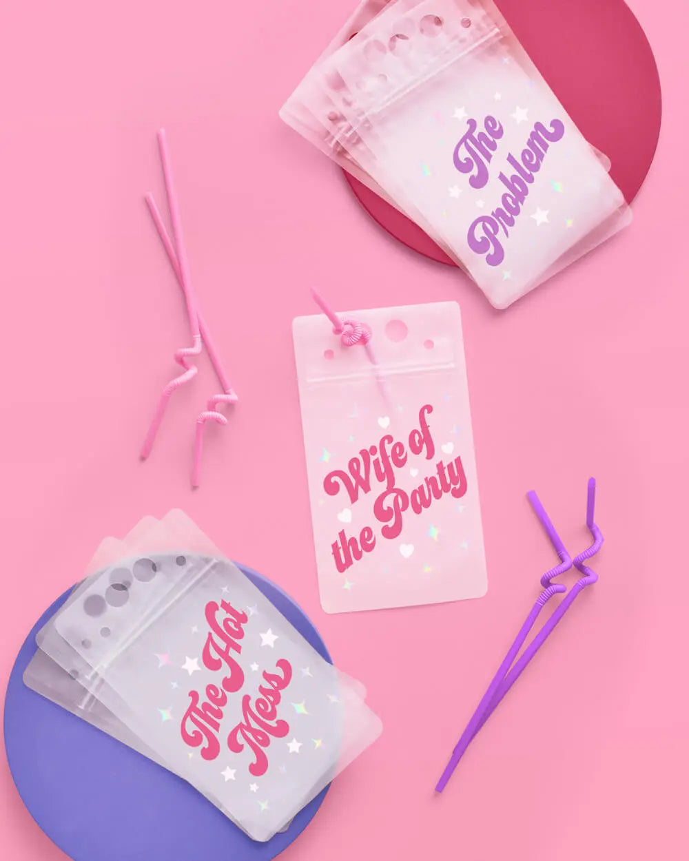 Guess Who Sippers 2.0 - 14 drink pouches xo, Fetti