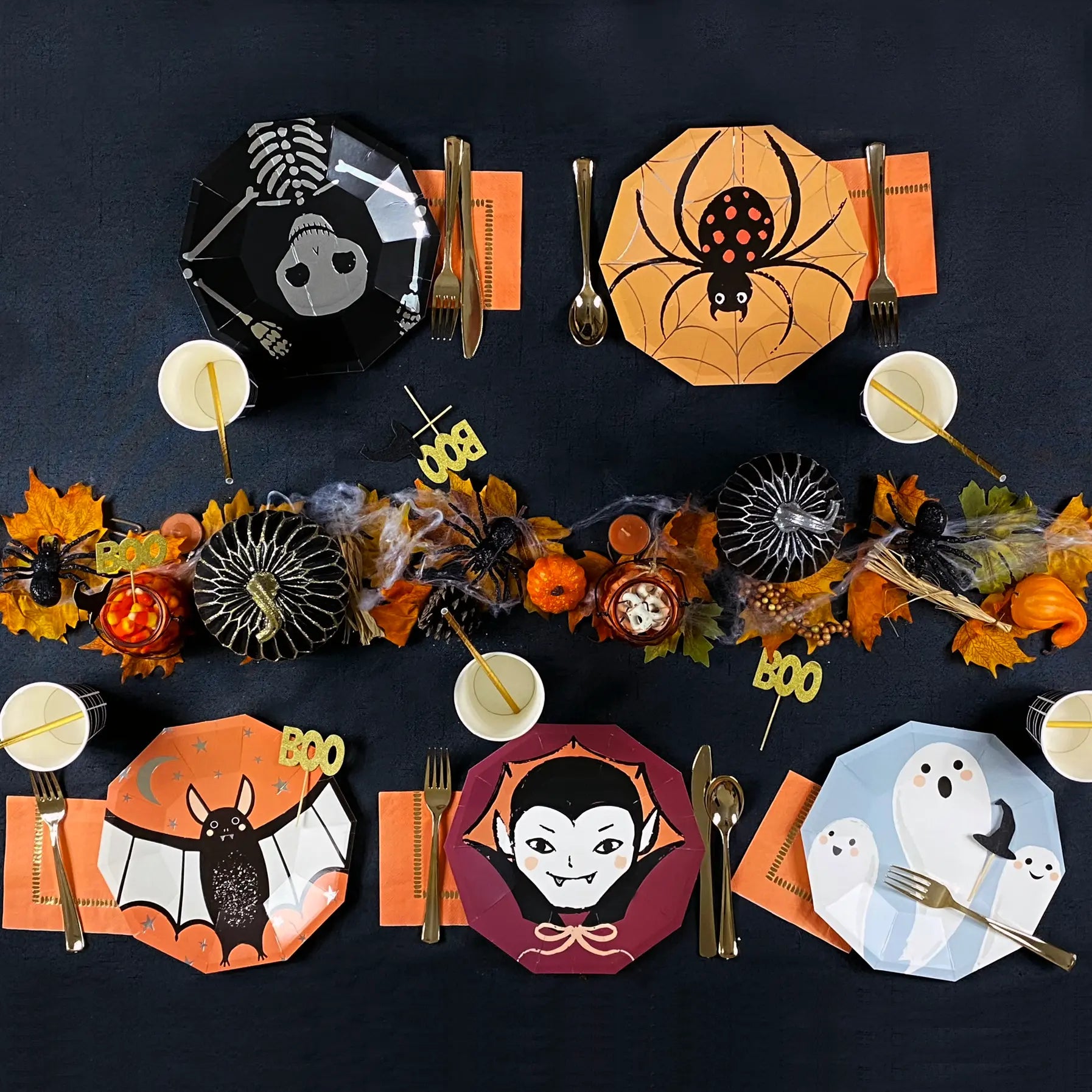 Halloween Frights Large Plates Coterie