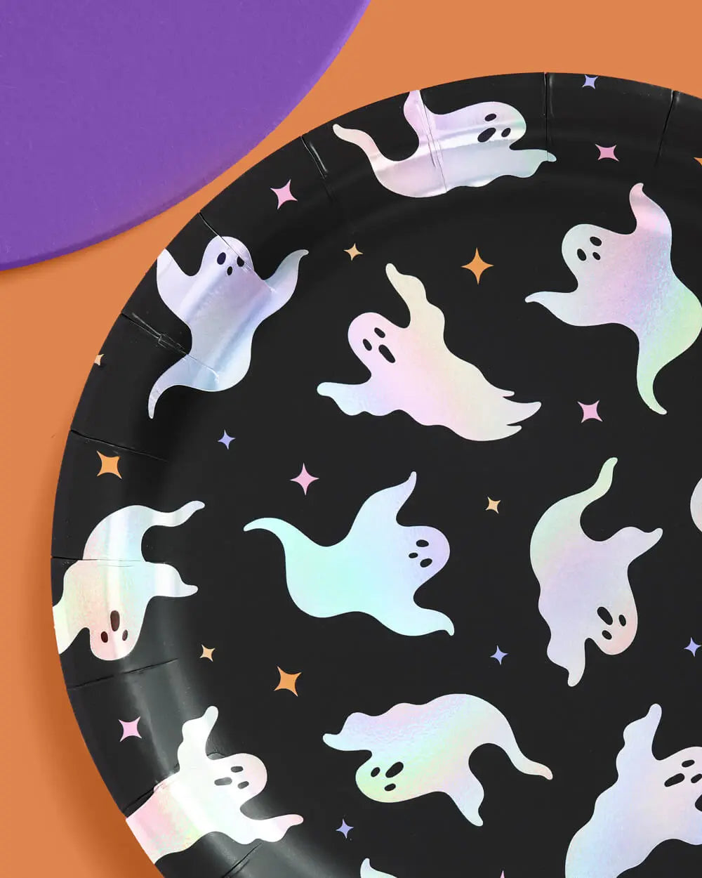 Halloween Plates - 24 paper plates xo, Fetti