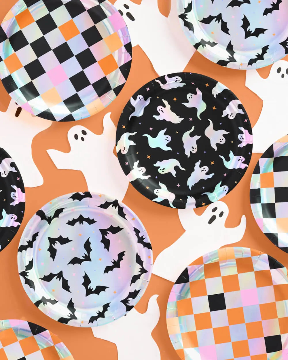 Halloween Plates - 24 paper plates xo, Fetti