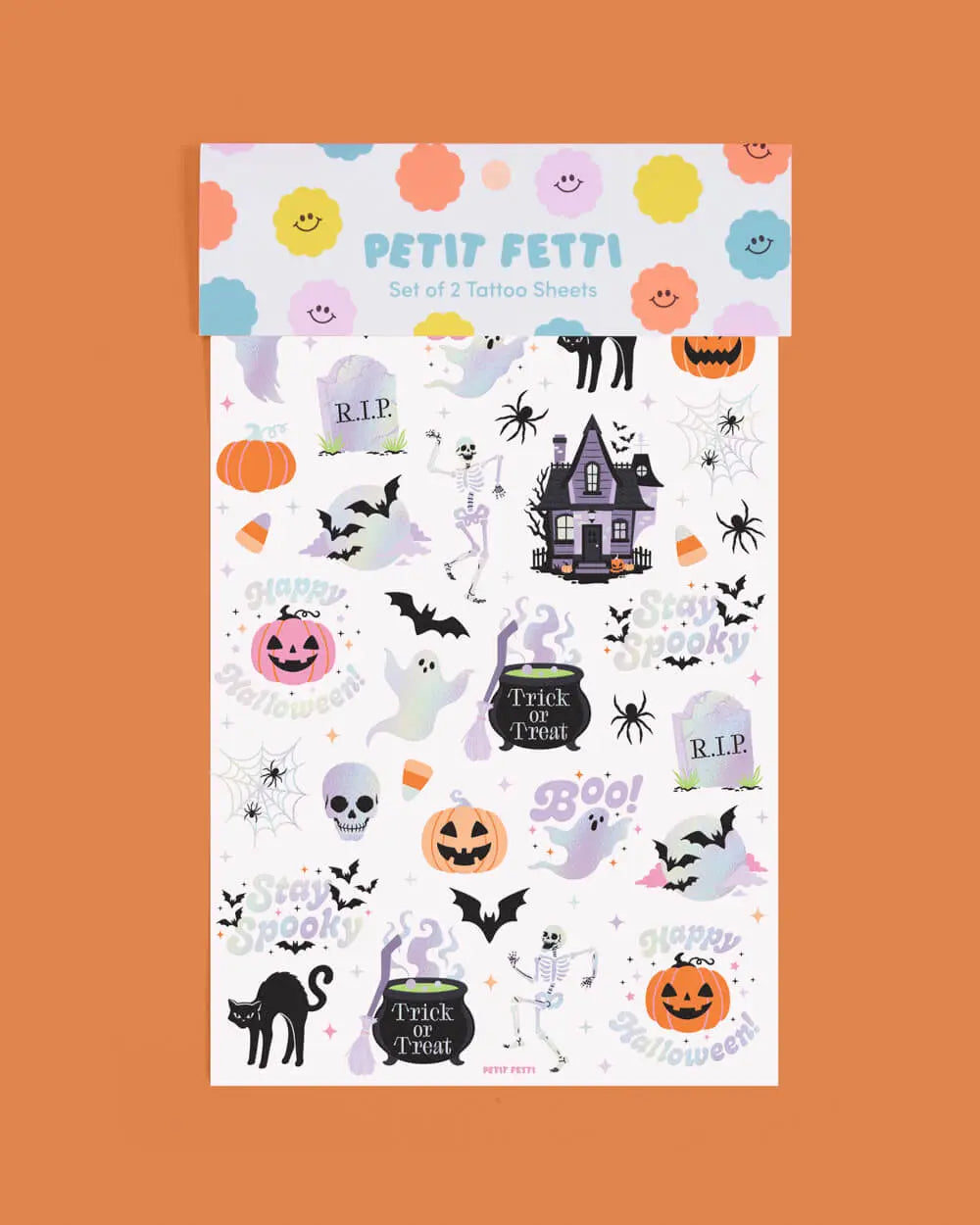 Halloween Tats - 50 temporary tattoos xo, Fetti