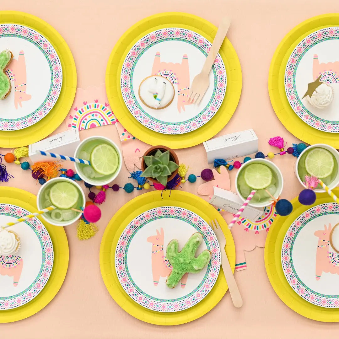 Happy Llama Small Plates (10 per pack) Coterie