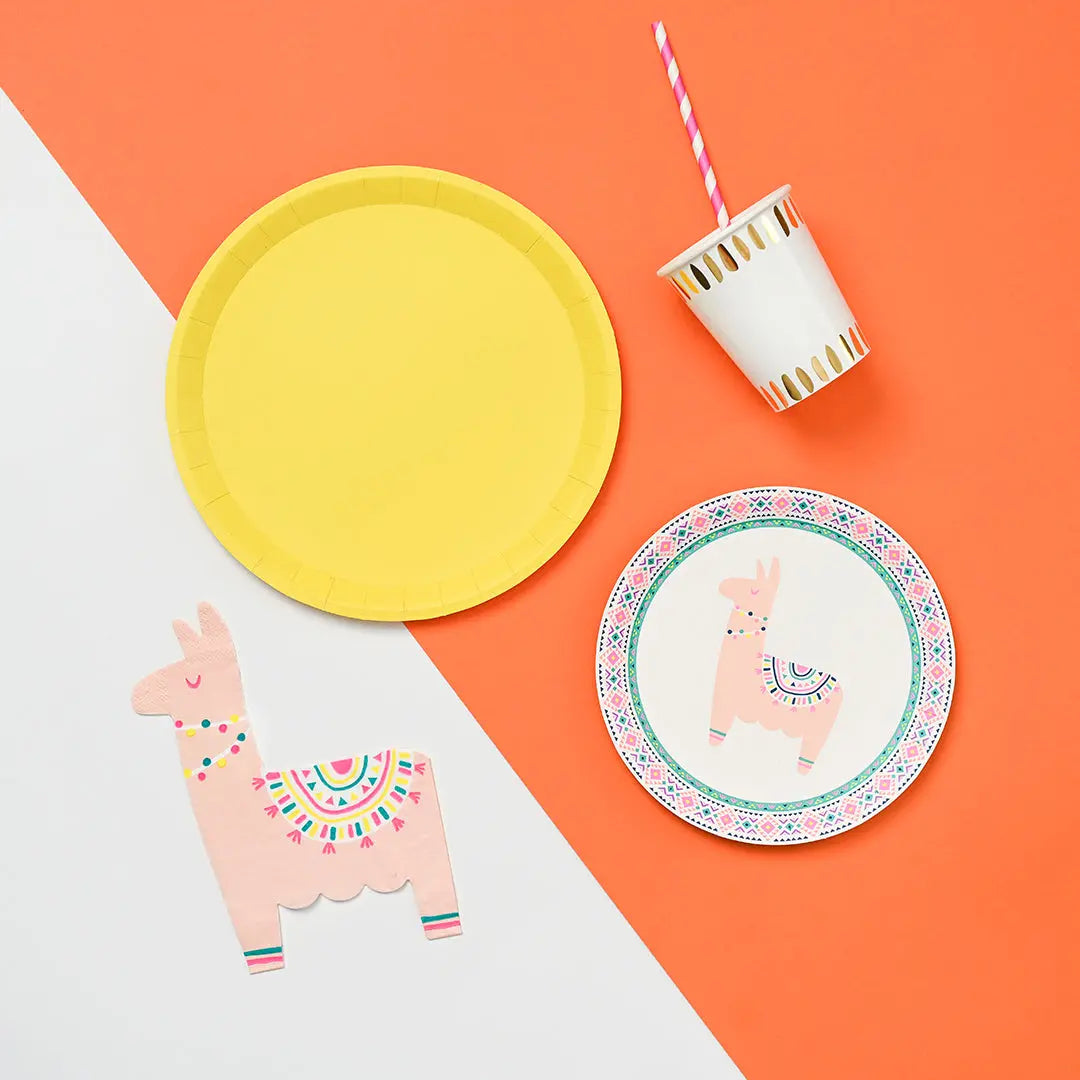 Happy Llama Small Plates (10 per pack) Coterie