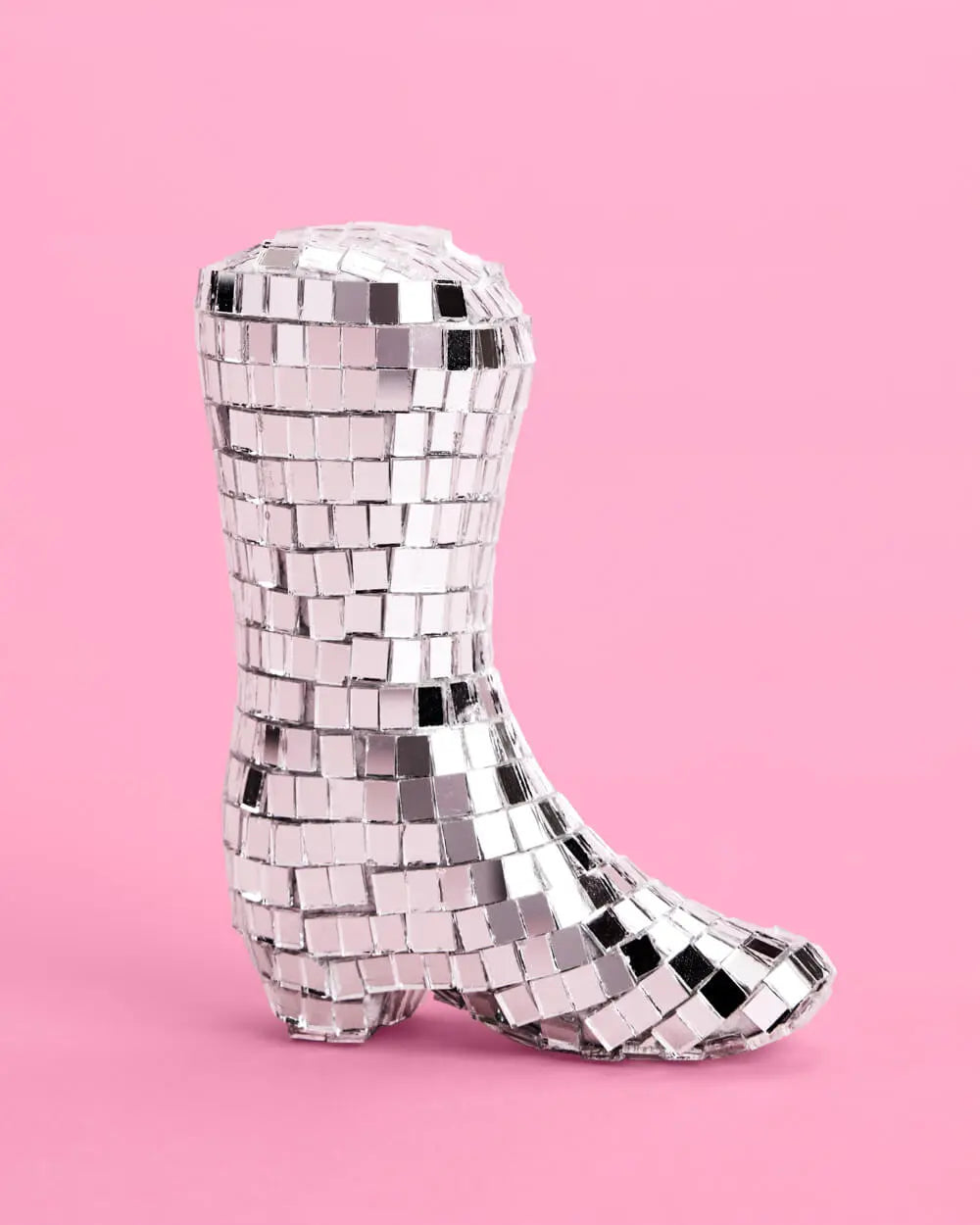 Hoedown Disco Topper - mirrored cake topper set xo, Fetti