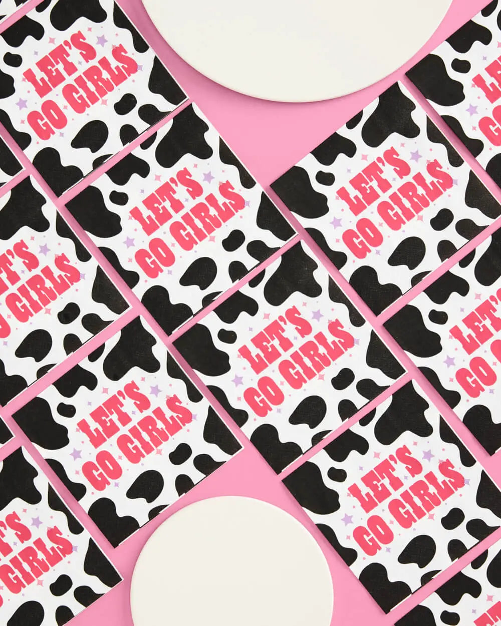 Hoedown Napkins - 25 printed napkins xo, Fetti