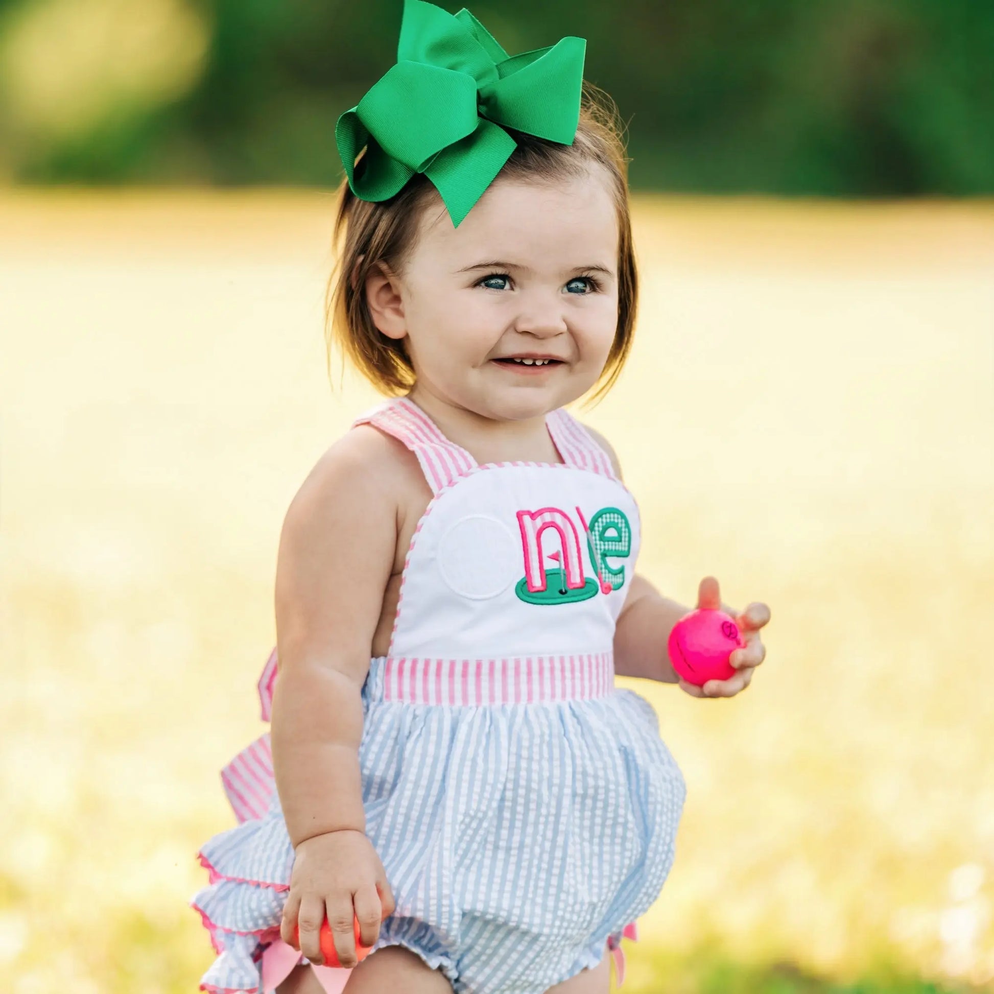 Hole-In-One Blue First Birthday Golf Bubble - Latchkey