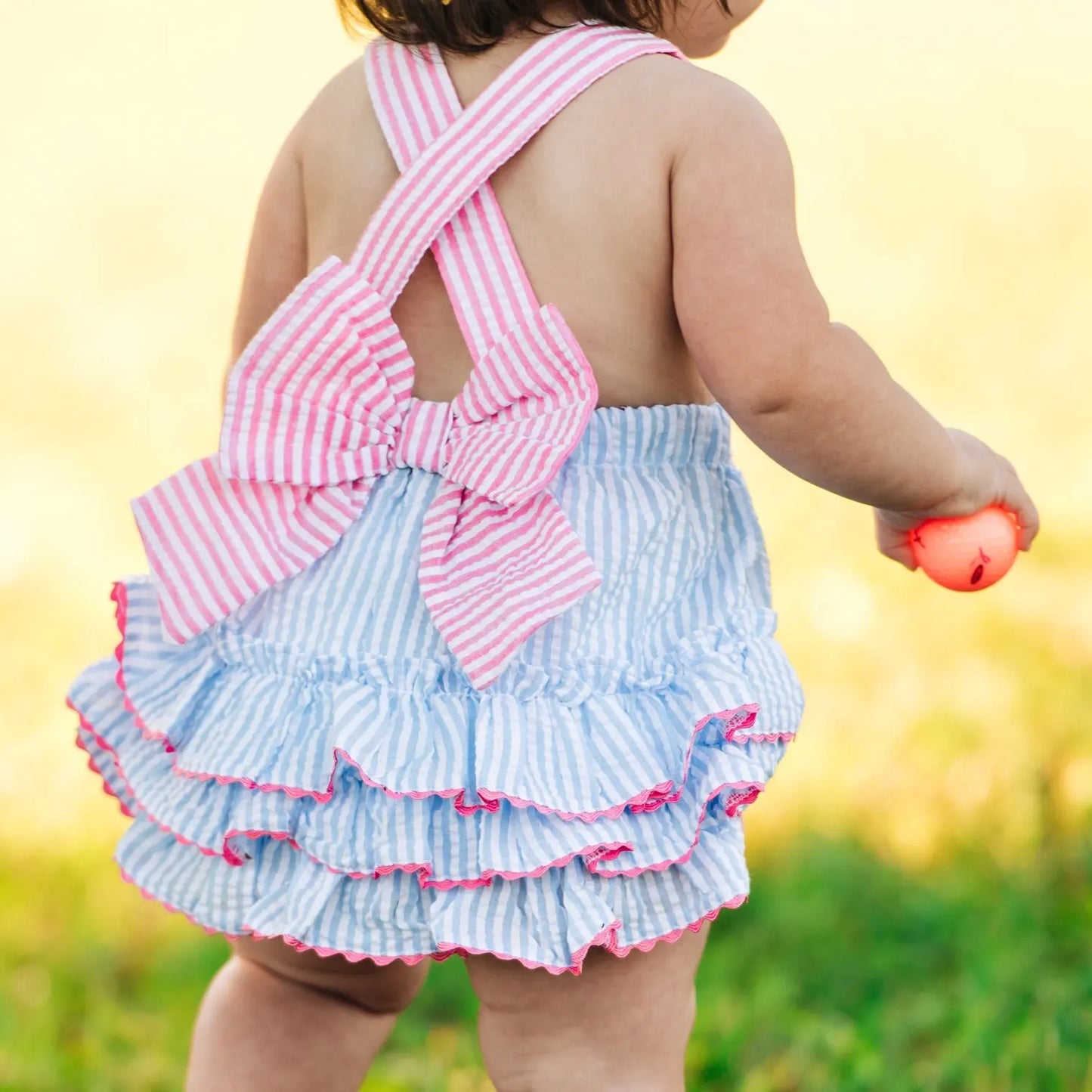 Hole-In-One Blue First Birthday Golf Bubble - Latchkey