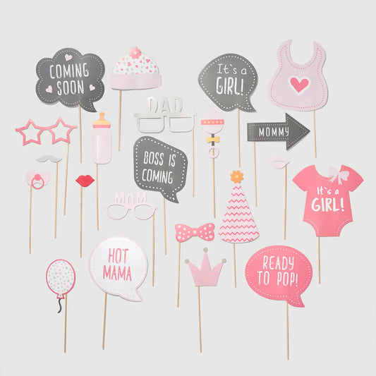 Hooray Baby Pink Photo Props Coterie