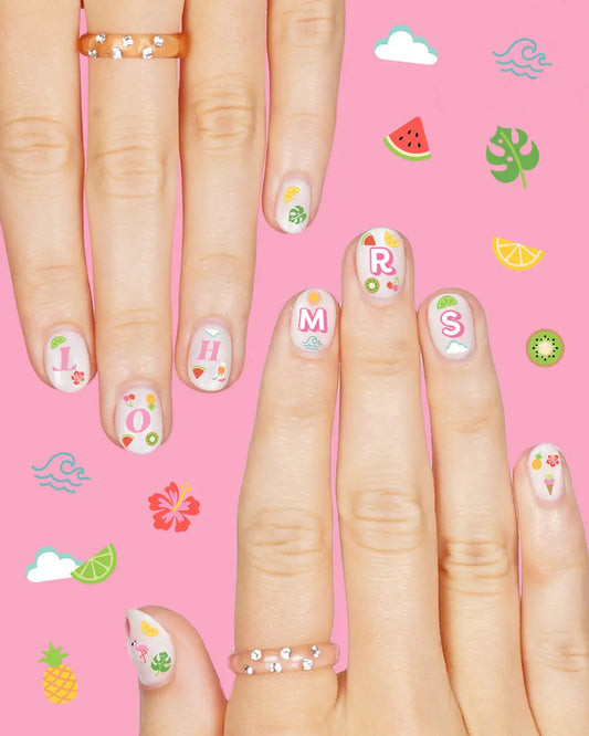 Hot Bride Nail Stickers - 920 nail stickers xo, Fetti