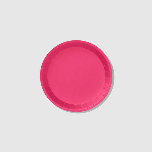 Hot Pink Classic Small Plates (10 per pack) Coterie