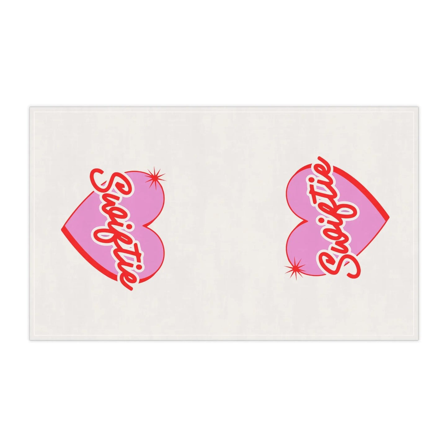 I Heart Swift Kitchen Towel Printify