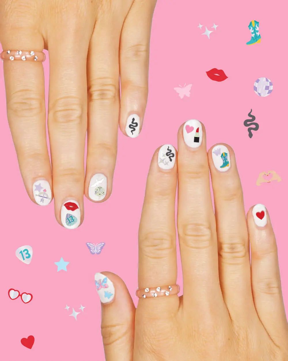 I'm the Problem Nail Stickers - 544 adhesive nail stickers xo, Fetti