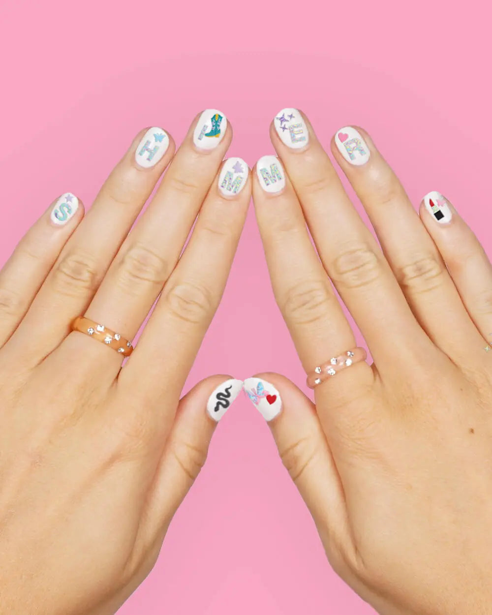 I'm the Problem Nail Stickers - 544 adhesive nail stickers xo, Fetti