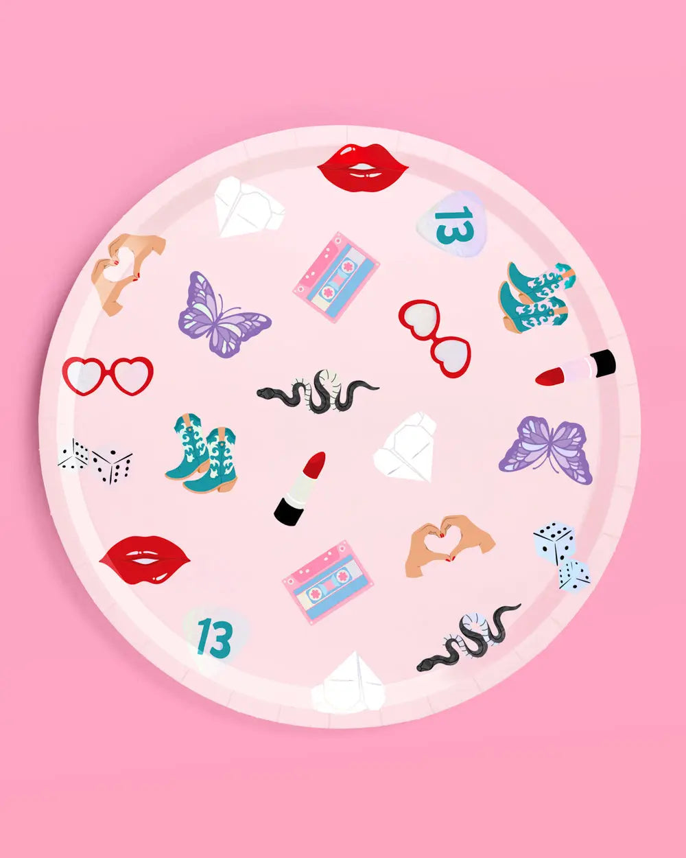 I'm the Problem Plates - 24 paper plates xo, Fetti
