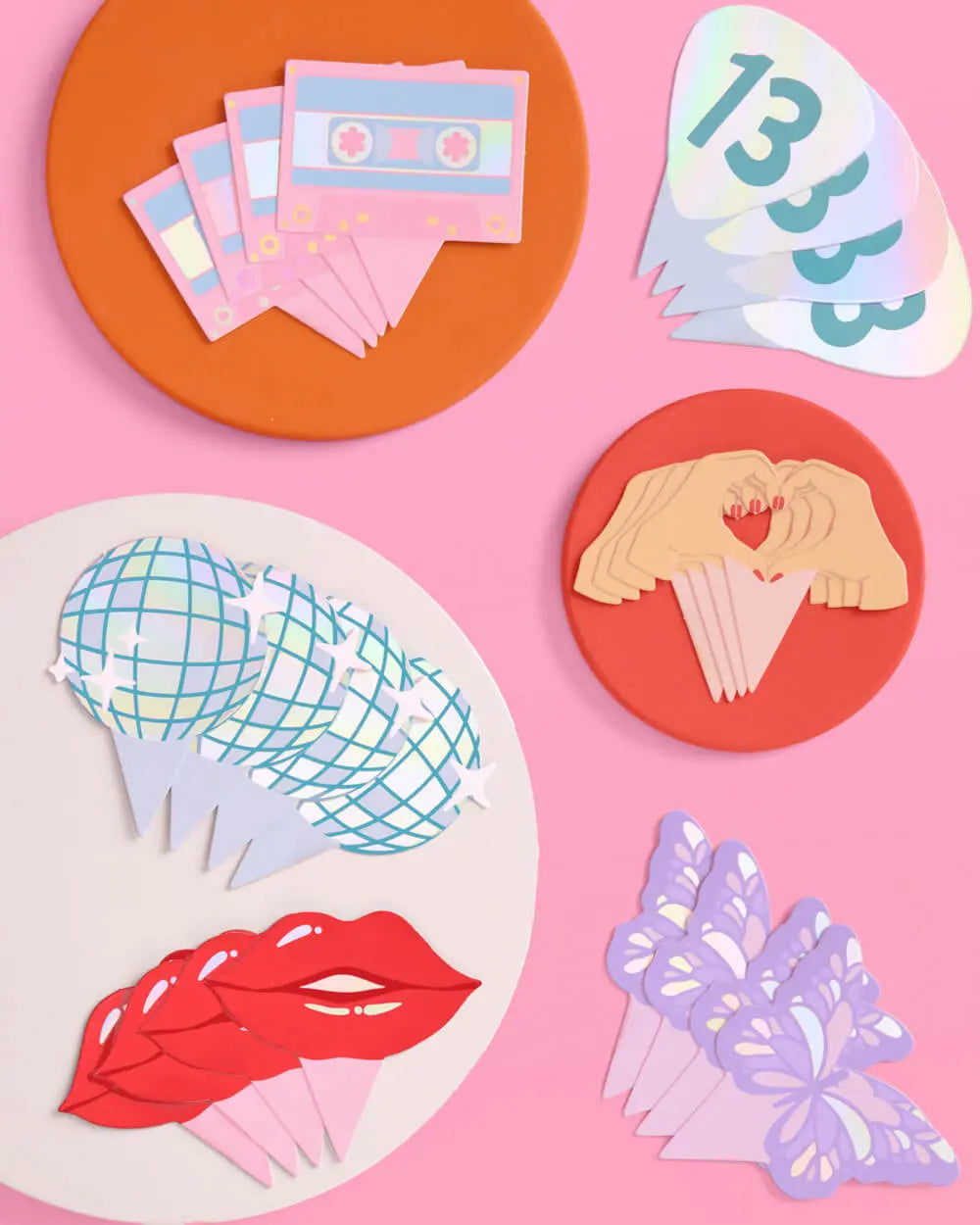 I'm the Problem Toppers - 24 cupcake toppers xo, Fetti