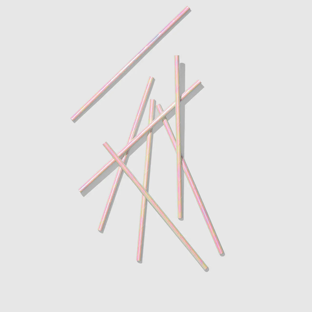 Iridescent Paper Straws (25 per pack) Coterie