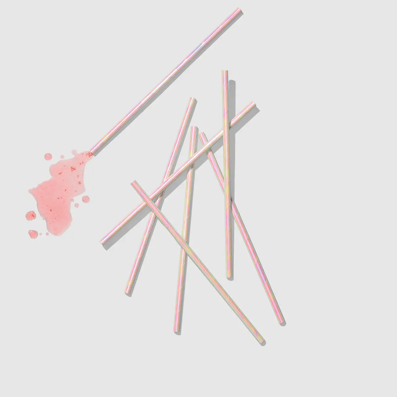 Iridescent Paper Straws (25 per pack) Coterie
