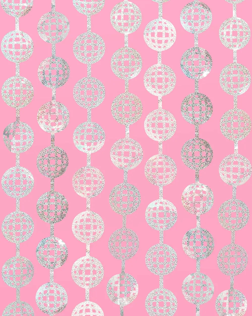 It's Disco, Baby! Curtain - iridescent foil curtain xo, Fetti