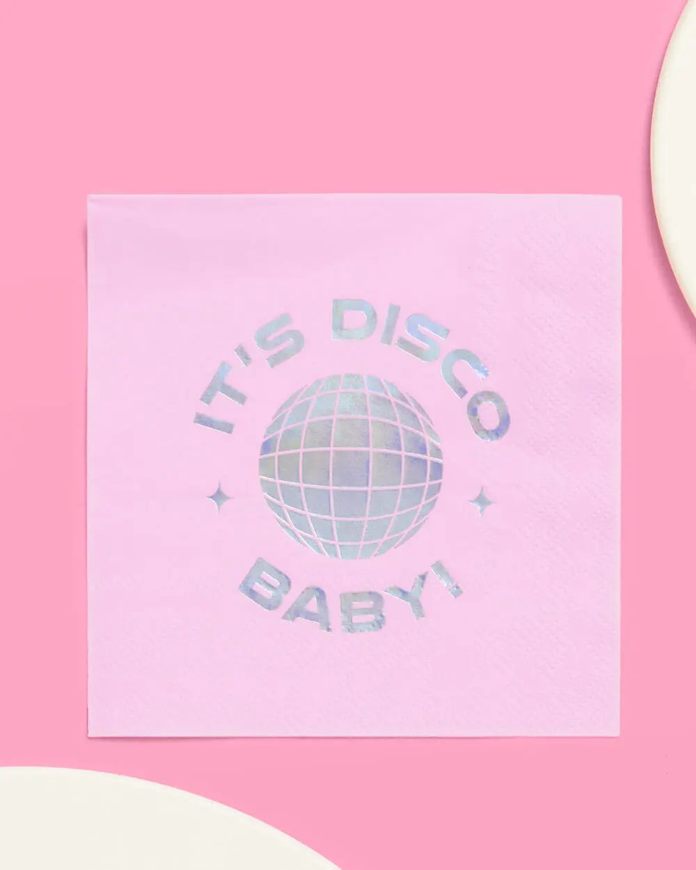 It's Disco, Baby! Napkin - 25 foil napkins xo, Fetti