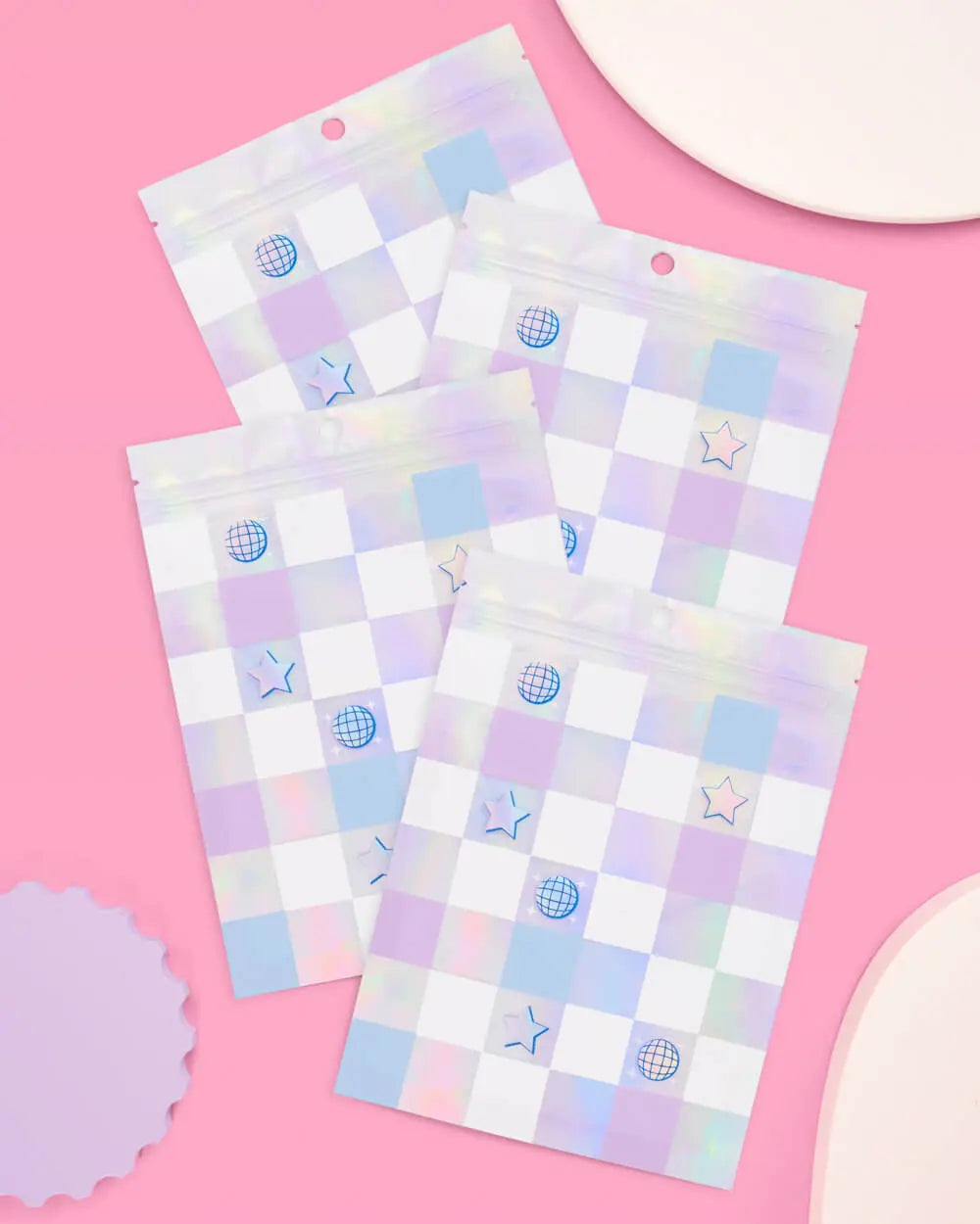It's Disco, Baby! Pouches - 20 reusable pouches xo, Fetti