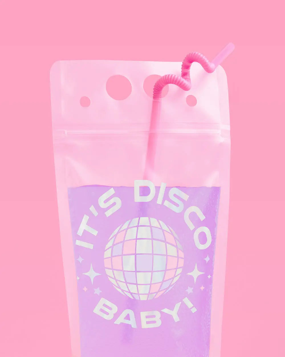 It's Disco, Baby! Sippers - 15 drink pouches xo, Fetti