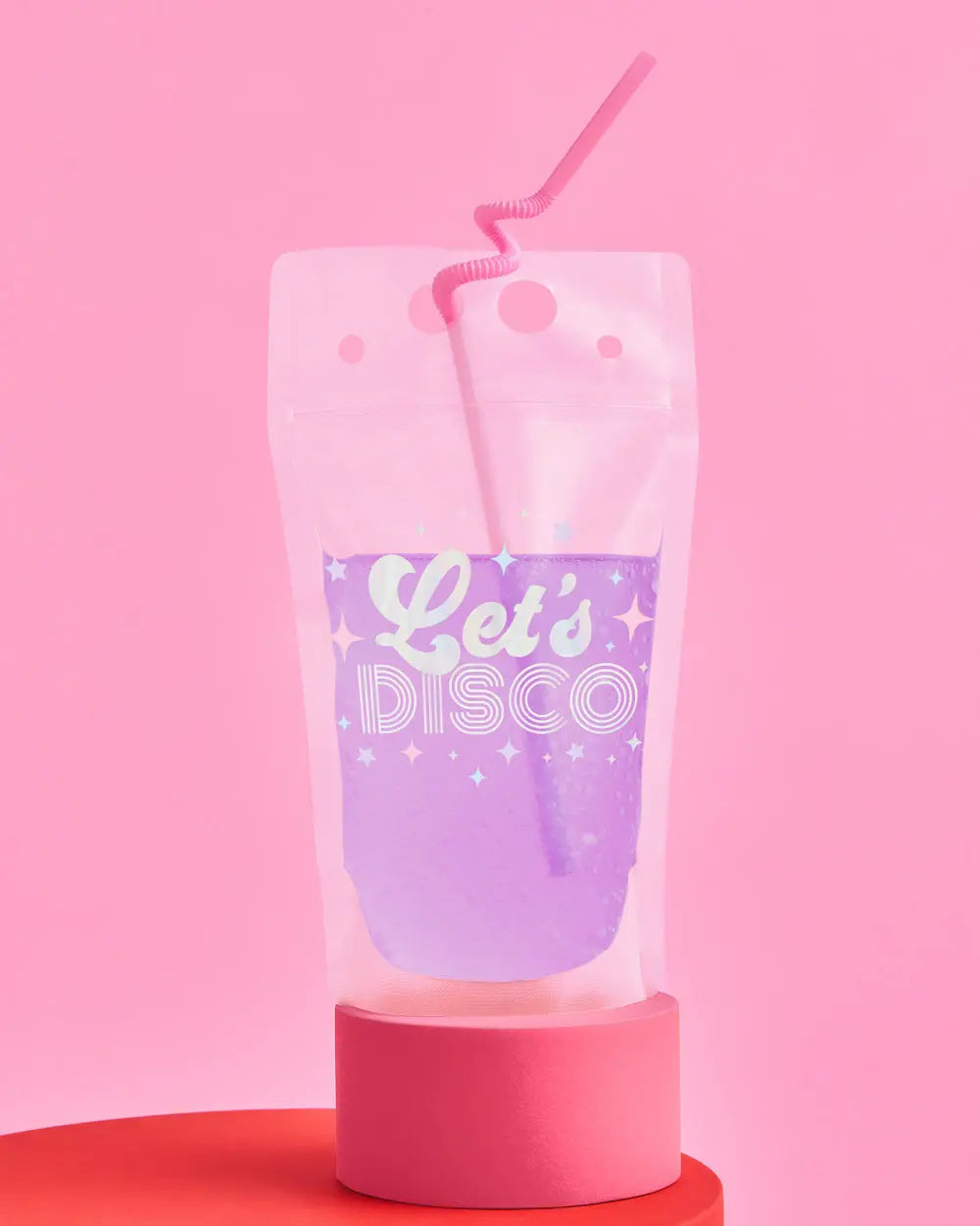 It's Disco, Baby! Sippers - 15 drink pouches xo, Fetti