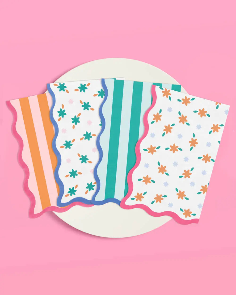Italian Summer Napkin - 24 printed napkins xo, Fetti