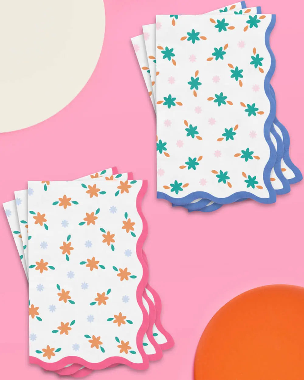 Italian Summer Napkin - 24 printed napkins xo, Fetti