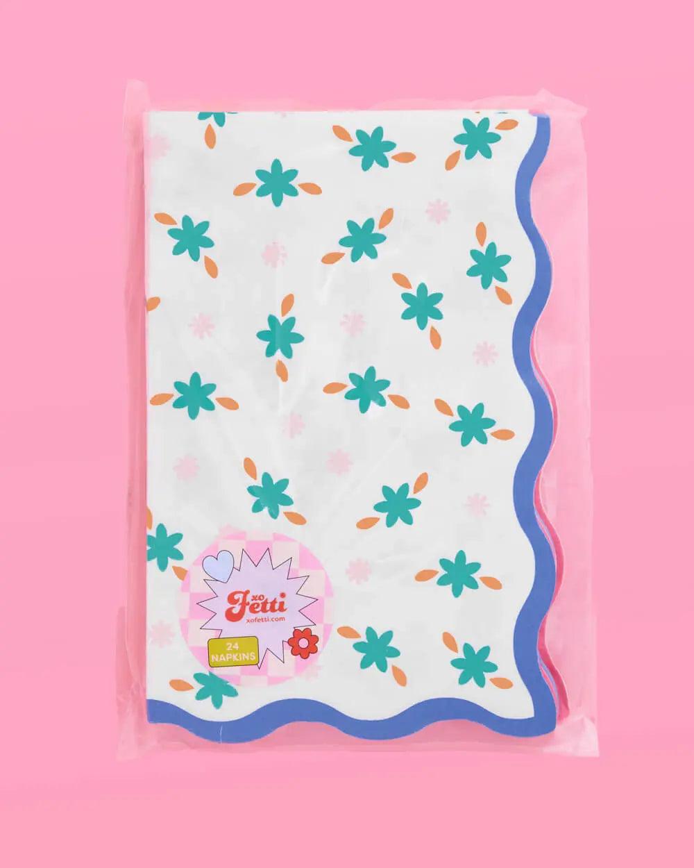 Italian Summer Napkin - 24 printed napkins xo, Fetti