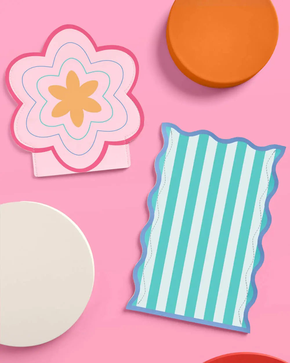 Italian Summer Vases - 2 pop-up vases xo, Fetti