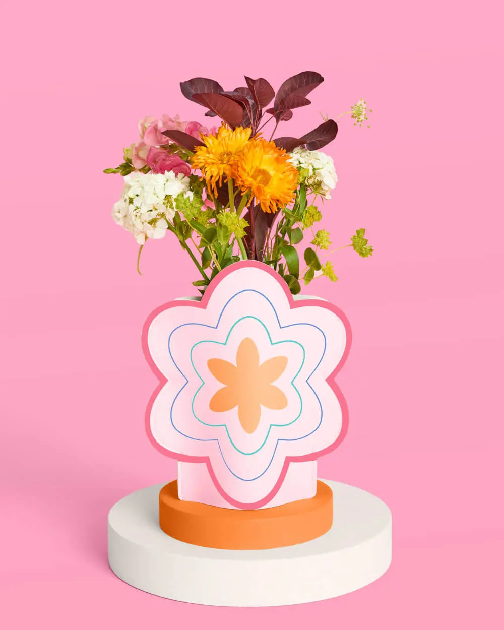 Italian Summer Vases - 2 pop-up vases xo, Fetti