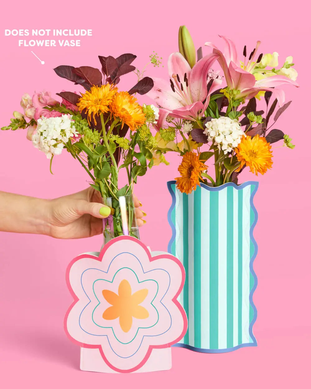 Italian Summer Vases - 2 pop-up vases xo, Fetti