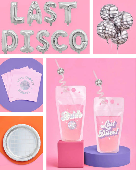 Last Disco Megapack - plates, napkins, balloons + more xo, Fetti