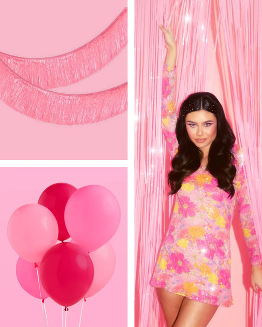 Legally Pink Pack - balloons, banners + more xo, Fetti