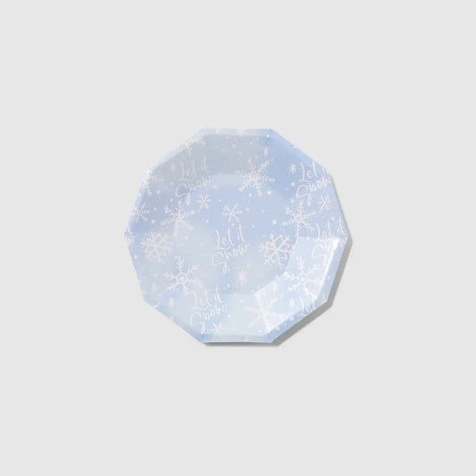 Let It Snow Small Plates (10 per pack) Coterie