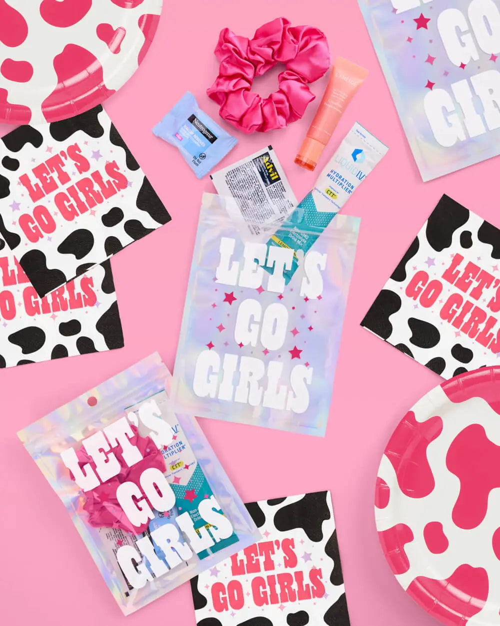 Let's Go Girls Pouches - 20 reusable pouches xo, Fetti