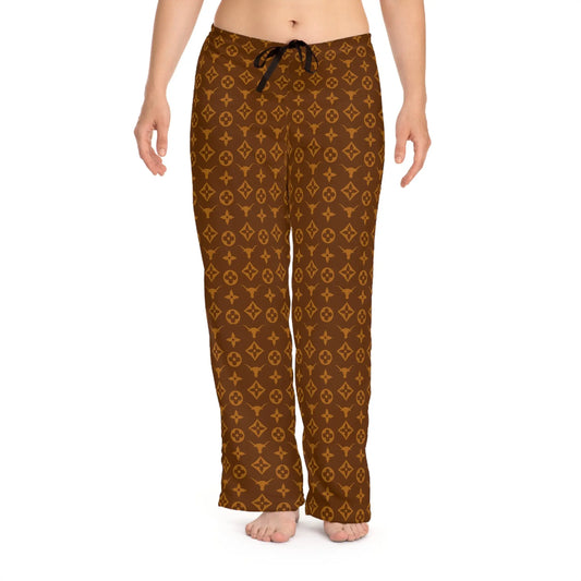 Longhorn Louis Designer Inspired College Football Pajama Pants Printify