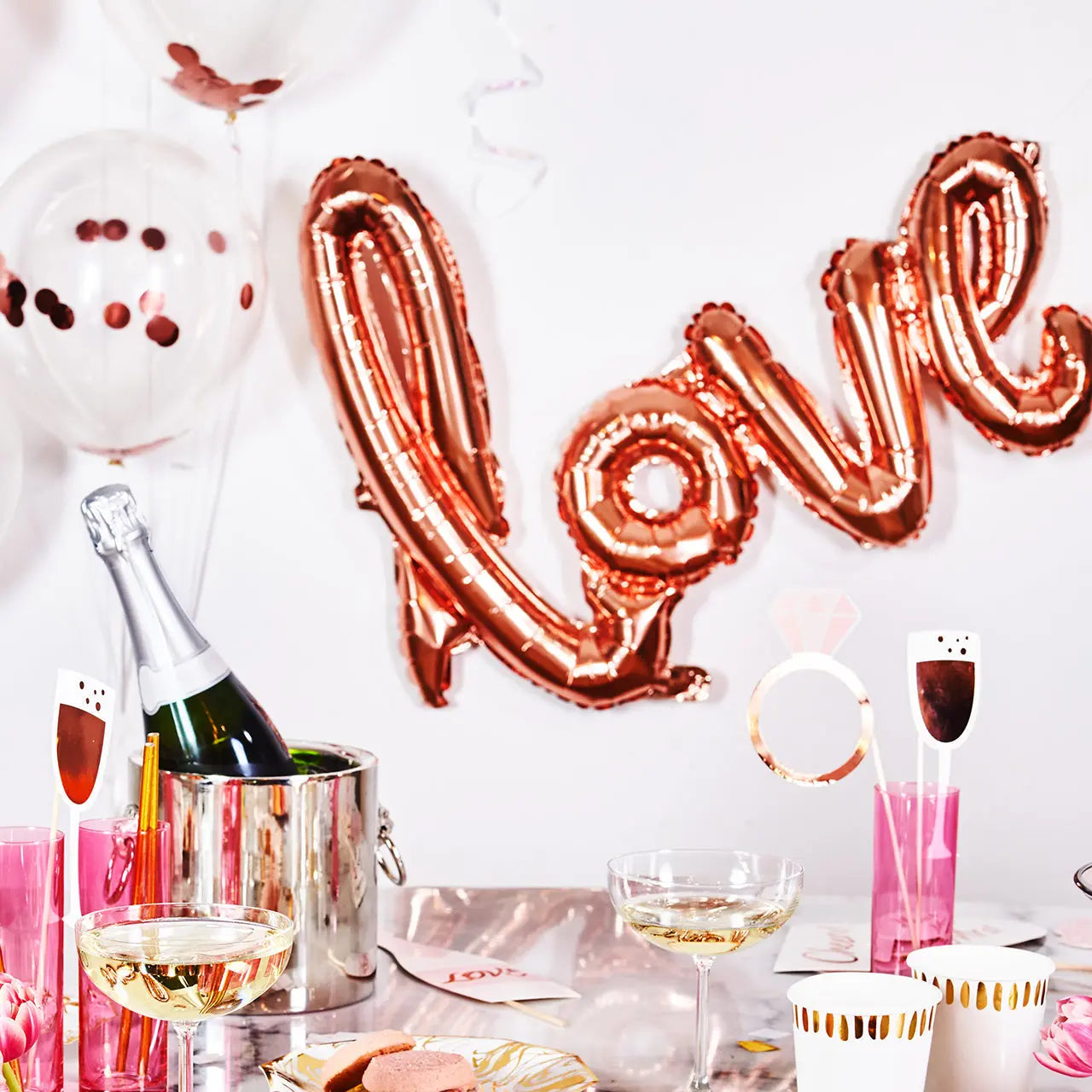 Love Balloon Banner Coterie