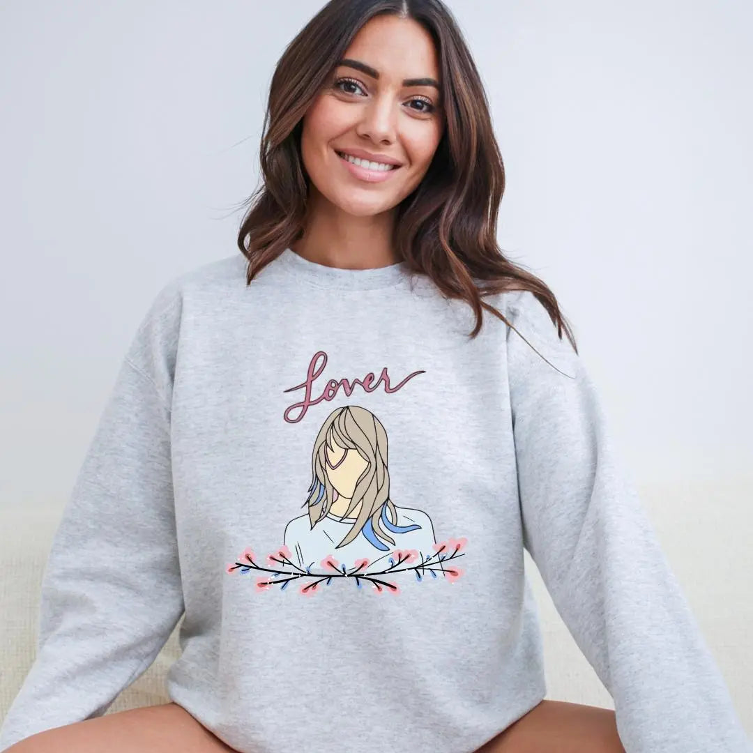 Lover Crew Sweatshirt Printify