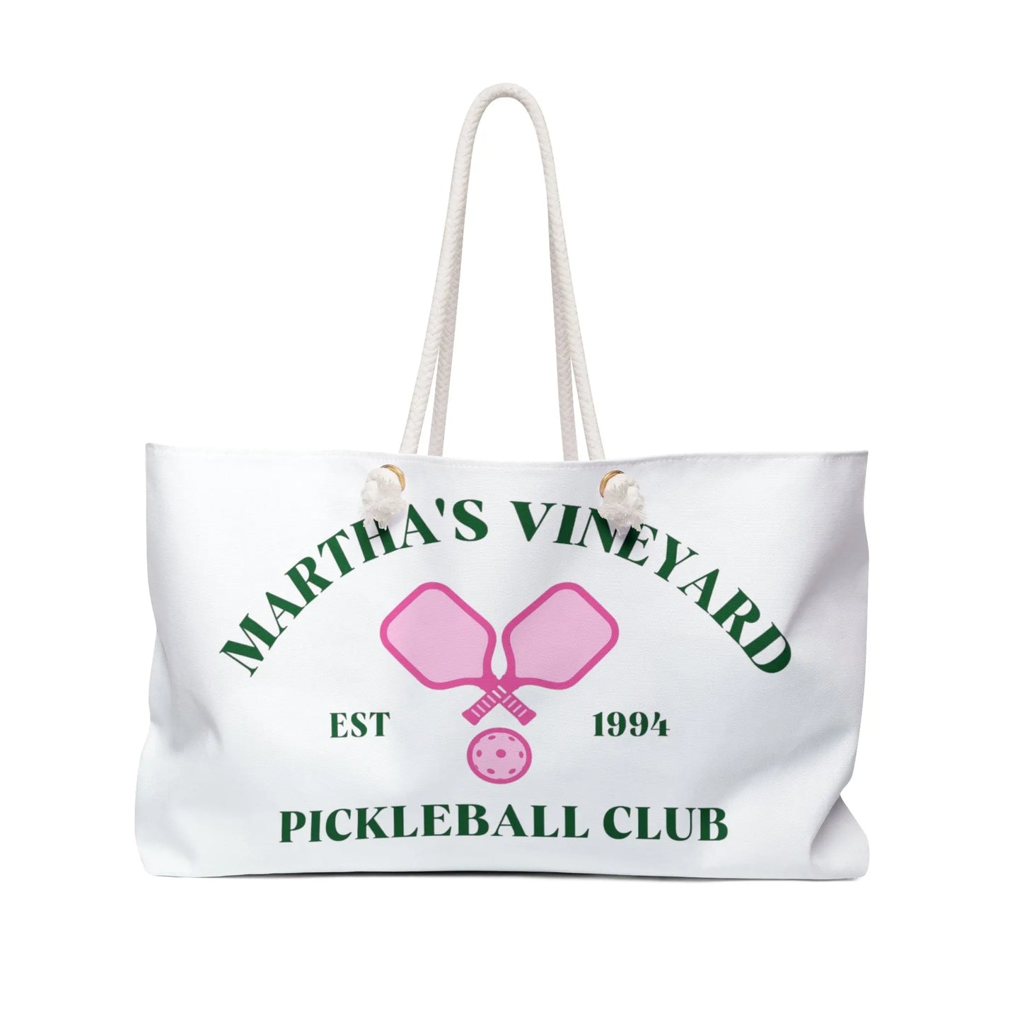 Martha’s Vineyard Pickleball Weekender Bag Printify