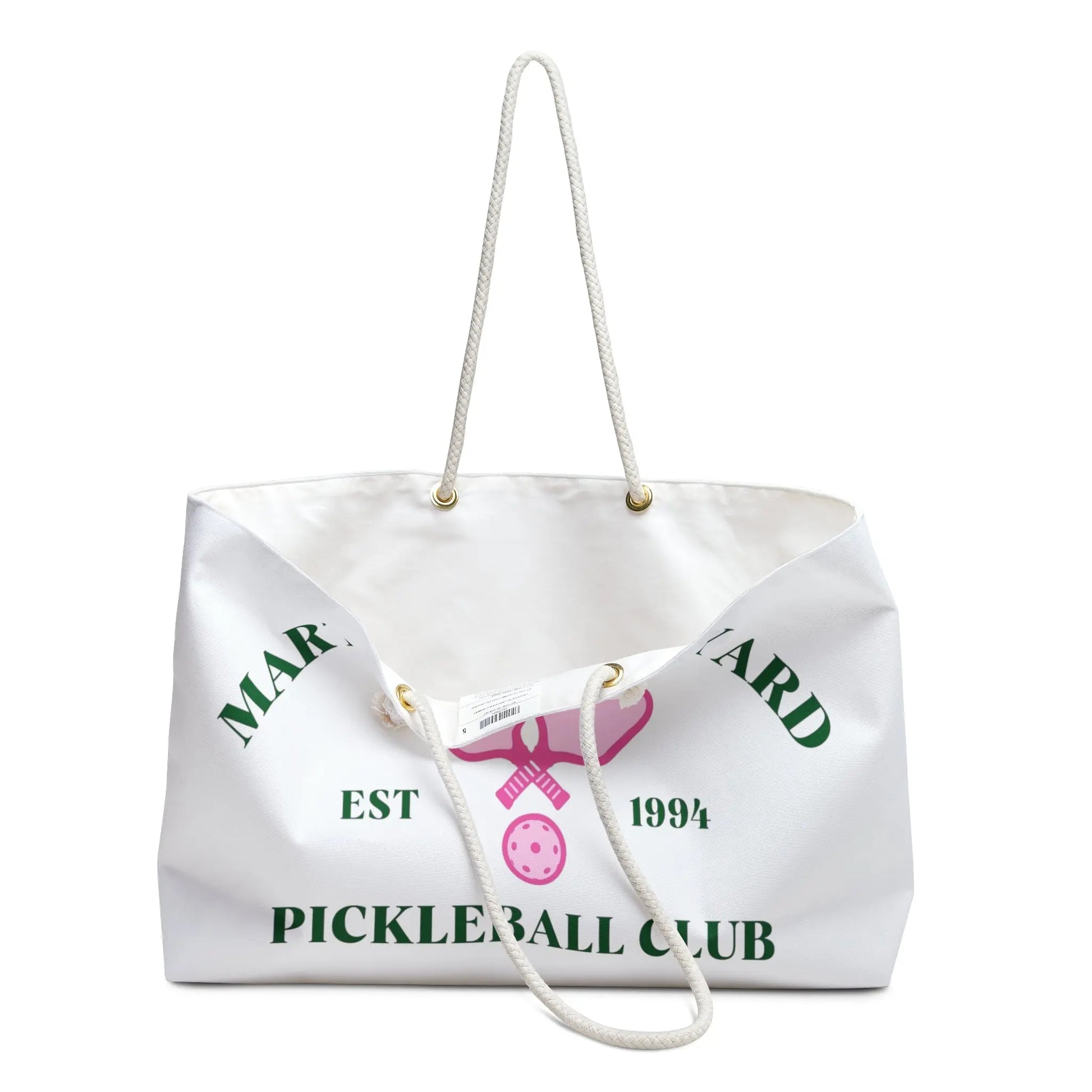 Martha’s Vineyard Pickleball Weekender Bag Printify