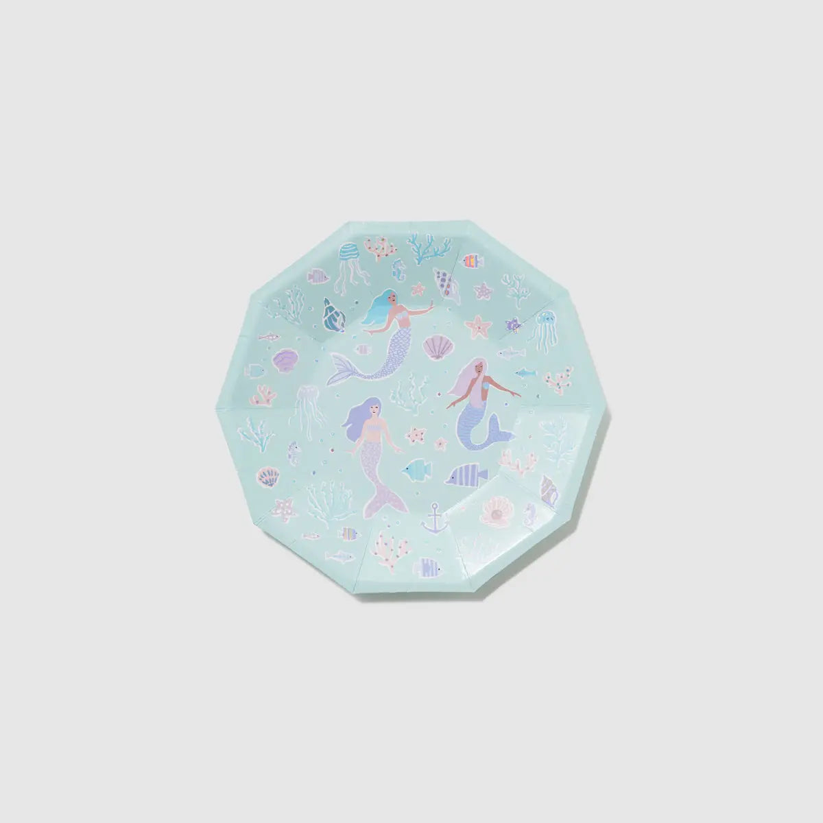 Mermaid Small Plates (10 per pack) Coterie