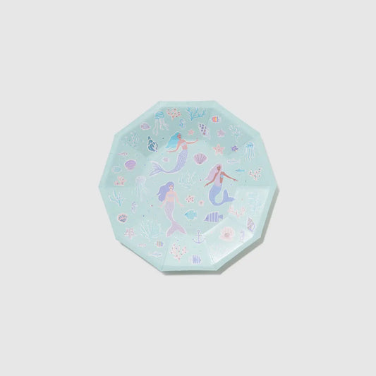 Mermaid Small Plates (10 per pack) Coterie