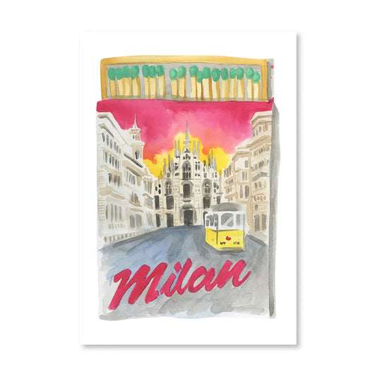 Milan Matchbook Furbish Studio