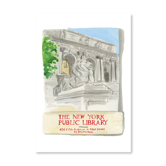 NY Public Library Matchbook Furbish Studio